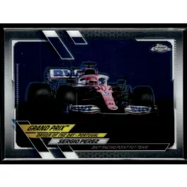   2021 Topps Chrome Formula 1 GRAND PRIX DRIVER OF THE DAY #160 Sergio Perez