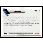 2021 Topps Chrome Formula 1 GRAND PRIX DRIVER OF THE DAY #160 Sergio Perez