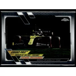   2021 Topps Chrome Formula 1 GRAND PRIX DRIVER OF THE DAY #162 Daniel Ricciardo