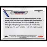 2021 Topps Chrome Formula 1 GRAND PRIX DRIVER OF THE DAY #162 Daniel Ricciardo