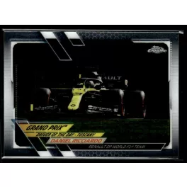   2021 Topps Chrome Formula 1 GRAND PRIX DRIVER OF THE DAY #162 Daniel Ricciardo