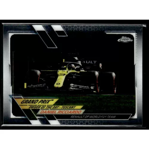 2021 Topps Chrome Formula 1 GRAND PRIX DRIVER OF THE DAY #162 Daniel Ricciardo