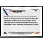 2021 Topps Chrome Formula 1 GRAND PRIX DRIVER OF THE DAY #162 Daniel Ricciardo