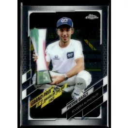   2021 Topps Chrome Formula 1 GRAND PRIX DRIVER OF THE DAY #163 Pierre Gasly