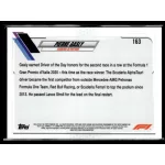 2021 Topps Chrome Formula 1 GRAND PRIX DRIVER OF THE DAY #163 Pierre Gasly