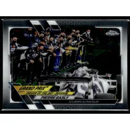   2021 Topps Chrome Formula 1 GRAND PRIX DRIVER OF THE DAY #164 Pierre Gasly