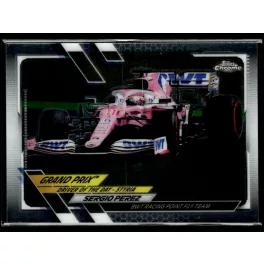   2021 Topps Chrome Formula 1 GRAND PRIX DRIVER OF THE DAY #169 Sergio Perez