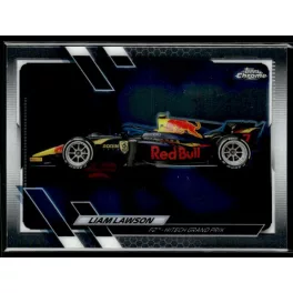 2021 Topps Chrome Formula 1 F2 CARS #126 Liam Lawson