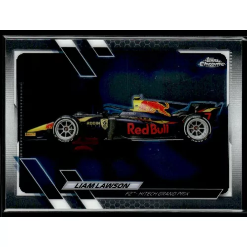 2021 Topps Chrome Formula 1 F2 CARS #126 Liam Lawson