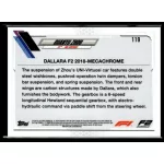 2021 Topps Chrome Formula 1 F2 CARS #119 Guanyu Zhou