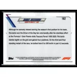 2021 Topps Chrome Formula 1 GRAND PRIX DRIVER OF THE DAY #162 Daniel Ricciardo