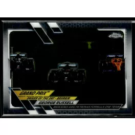   2021 Topps Chrome Formula 1 GRAND PRIX DRIVER OF THE DAY #156 George Russell
