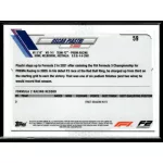 2021 Topps Chrome Formula 1 F2 RACERS FUTURE STARS #59 Oscar Piastri