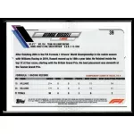 2021 Topps Chrome Formula 1  #39 George Russell