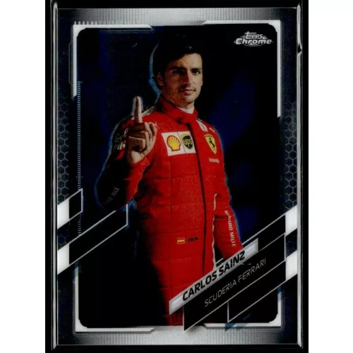 2021 Topps Chrome Formula 1  #12 Carlos Sainz