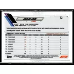 2021 Topps Chrome Formula 1  #12 Carlos Sainz