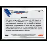 2021 Topps Chrome Formula 1 F1 CARS #100 Daniel Ricciardo