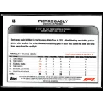 2022 Topps Chrome Formula 1 Racing  #44 Pierre Gasly