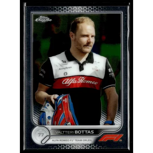 2022 Topps Chrome Formula 1 Racing  #58 Valtteri Bottas
