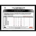 2022 Topps Chrome Formula 1 Racing  #58 Valtteri Bottas