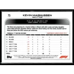2022 Topps Chrome Formula 1 Racing  #75 Kevin Magnussen