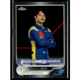   2022 Topps Chrome Formula 1 Racing Future Stars #80 Marino Sato