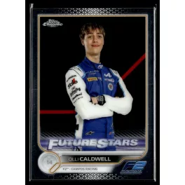   2022 Topps Chrome Formula 1 Racing Future Stars #89 Olli Caldwell