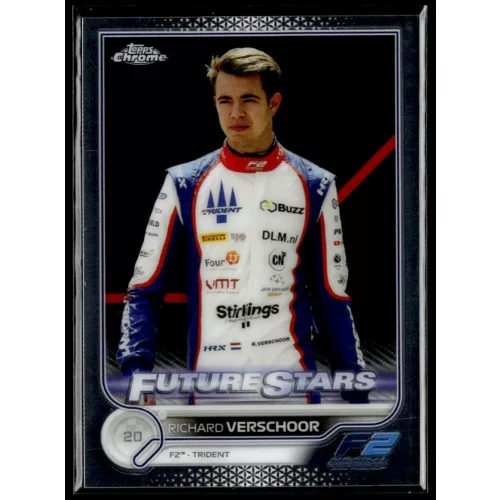2022 Topps Chrome Formula 1 Racing Future Stars #93 Richard Verschoor