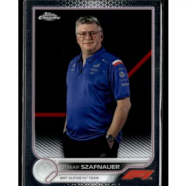   2022 Topps Chrome Formula 1 Racing F1 CREW TEAM #102 Otmar Szafnauer