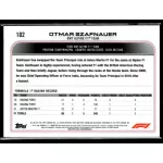 2022 Topps Chrome Formula 1 Racing F1 CREW TEAM #102 Otmar Szafnauer