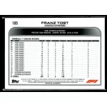 2022 Topps Chrome Formula 1 Racing F1 CREW TEAM #105 Franz Tost