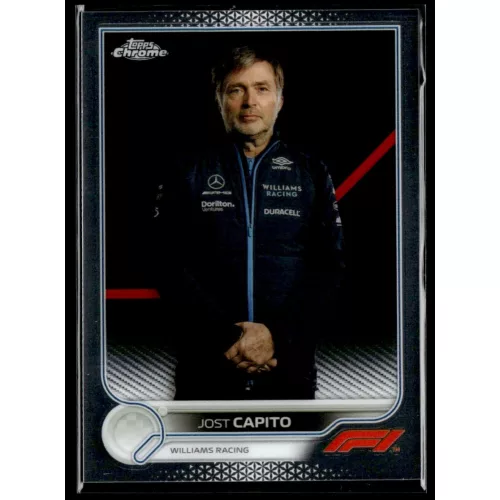 2022 Topps Chrome Formula 1 Racing F1 CREW TEAM #106 Jost Capito