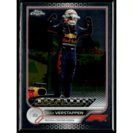   2022 Topps Chrome Formula 1 Racing GRAND PRIX WINNERS #152 Max Verstappen
