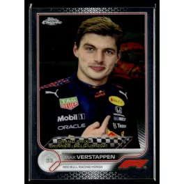   2022 Topps Chrome Formula 1 Racing GRAND PRIX WINNERS #162 Max Verstappen