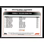 2022 Topps Chrome Formula 1 Racing GRAND PRIX WINNERS #162 Max Verstappen