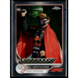   2022 Topps Chrome Formula 1 Racing GRAND PRIX WINNERS #163 Max Verstappen