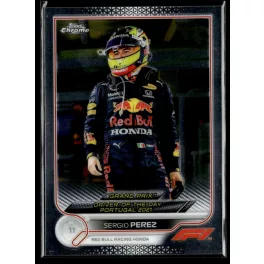   2022 Topps Chrome Formula 1 Racing GRAND PRIX DRIVER OF THE DAY #175 Sergio Perez