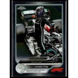   2022 Topps Chrome Formula 1 Racing GRAND PRIX DRIVER OF THE DAY #176 Lewis Hamilton