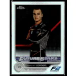 2022 Topps Chrome Formula 1 Racing Future Stars Refractor #98 Amaury Cordeel