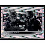 2022 Topps Chrome Formula 1 Racing Black & White RayWave Refractor #173 Sergio Perez