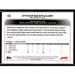 2022 Topps Chrome Formula 1 Racing F1 CREW TEAM - Checker Flag X-Fractor #102 Otmar Szafnauer