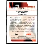 2022 Topps Chrome Formula 1 Racing Speed Demons #SD-AA Alexander Albon