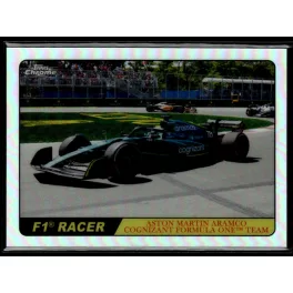   2022 Topps Chrome Formula 1 Racing 1968 Topps Hot Rods #T68-LS Lance Stroll