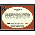 2022 Topps Chrome Formula 1 Racing 1968 Topps Hot Rods #T68-LN Lando Norris