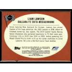 2022 Topps Chrome Formula 1 Racing 1968 Topps Hot Rods #T68-LL Liam Lawson