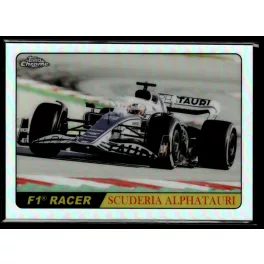   2022 Topps Chrome Formula 1 Racing 1968 Topps Hot Rods #T68-YT Yuki Tsunoda