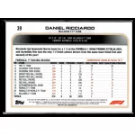 2022 Topps Chrome Formula 1 Racing  #39 Daniel Ricciardo
