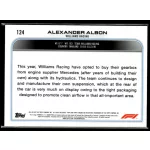 2022 Topps Chrome Formula 1 Racing  #124 Alexander Albon