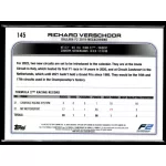 2022 Topps Chrome Formula 1 Racing  #145 Richard Verschoor