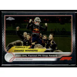   2022 Topps Chrome Formula 1 Racing  #194 Red Bull Racing Honda